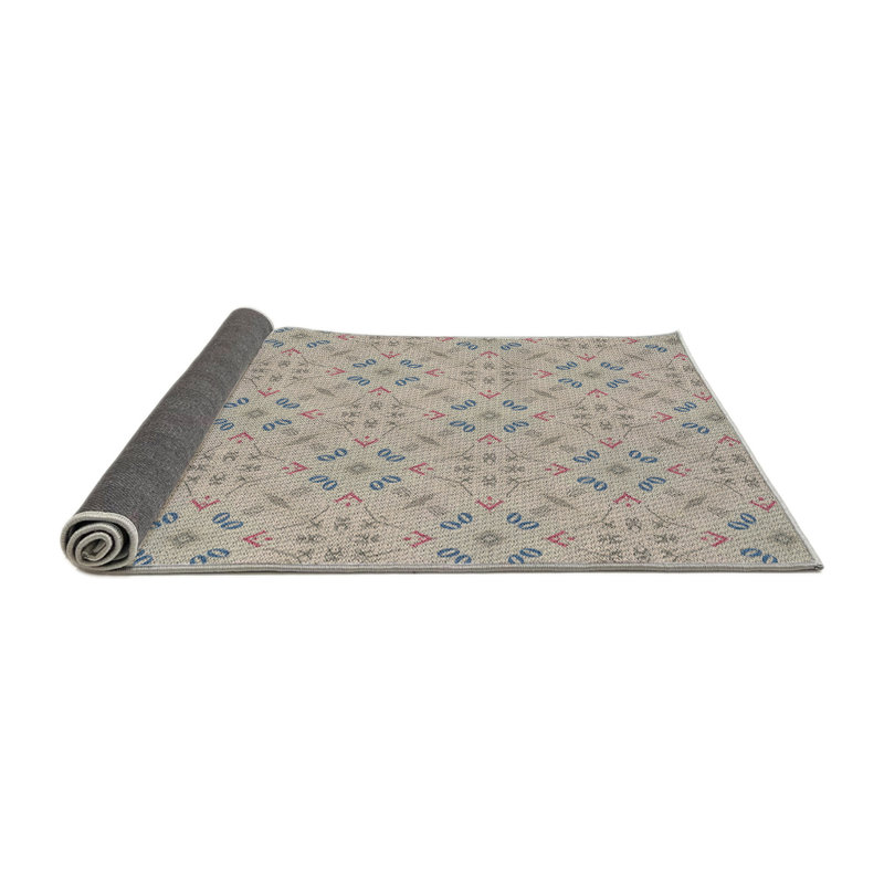 Tapis gris Saim, Rond 6 pi