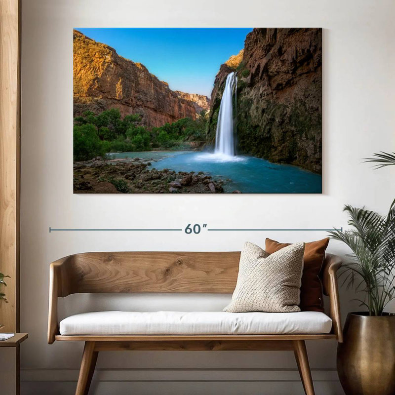Alvord Havasu Falls, H 34 po x l 51 po