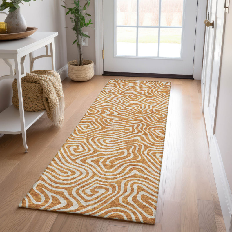  Machine Washable Indoor/Outdoor Chayden ACN1030 Rug, Runner 2'3" x 7'6"