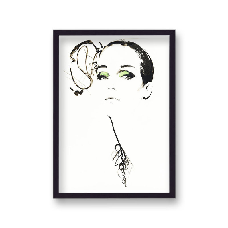 David Downton Erin Couture 4 - Single Picture Frame Print