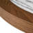 Dining Table Presedio Walnut Veneer Biano Lilac Marble