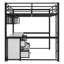 Lit mezzanine double avec tiroirs Alekzander Kids-24646859