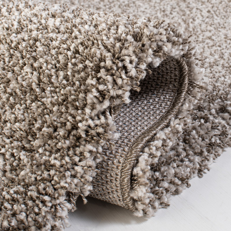 Tapis Assar, Square 4', Ivoire / Gris