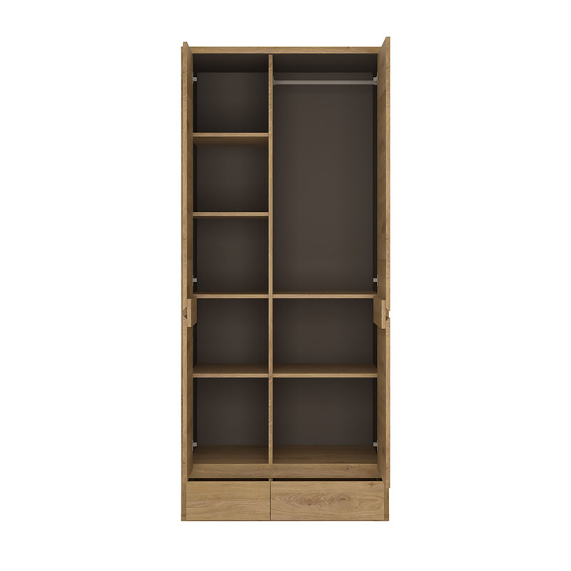 Tyle 2 Door Manufactured Wood Wardrobe