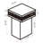 Cavelle Mirror Side Table