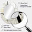 Miroir mural moderne blanc Siclen-1838939174