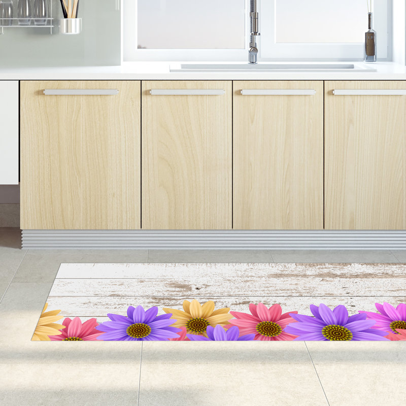 Gigliola Floral Area Rug, Rectangle 52 x 280cm