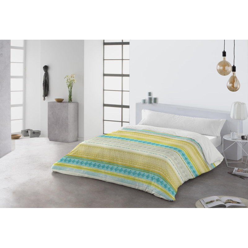 No Pattern Duvet Cover Set with Pillowcases, 155 x 200cm Duvet Cover + 2 Pillowcases (40 x 45)