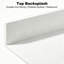 Éclaboussure de meuble-lavabo latéral en quartz blanc l 21 po x H 3,94 po-138591346