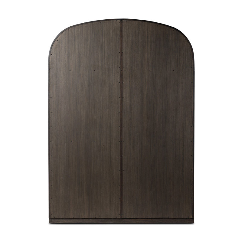 Hepburn Wide Cabinet-Dark Anthracite Oak, Dark Anthracite Oak Veneer