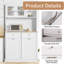 Armoire à déchets basculante 20 gallons avec tiroirs en bois, garde-manger-1496094135