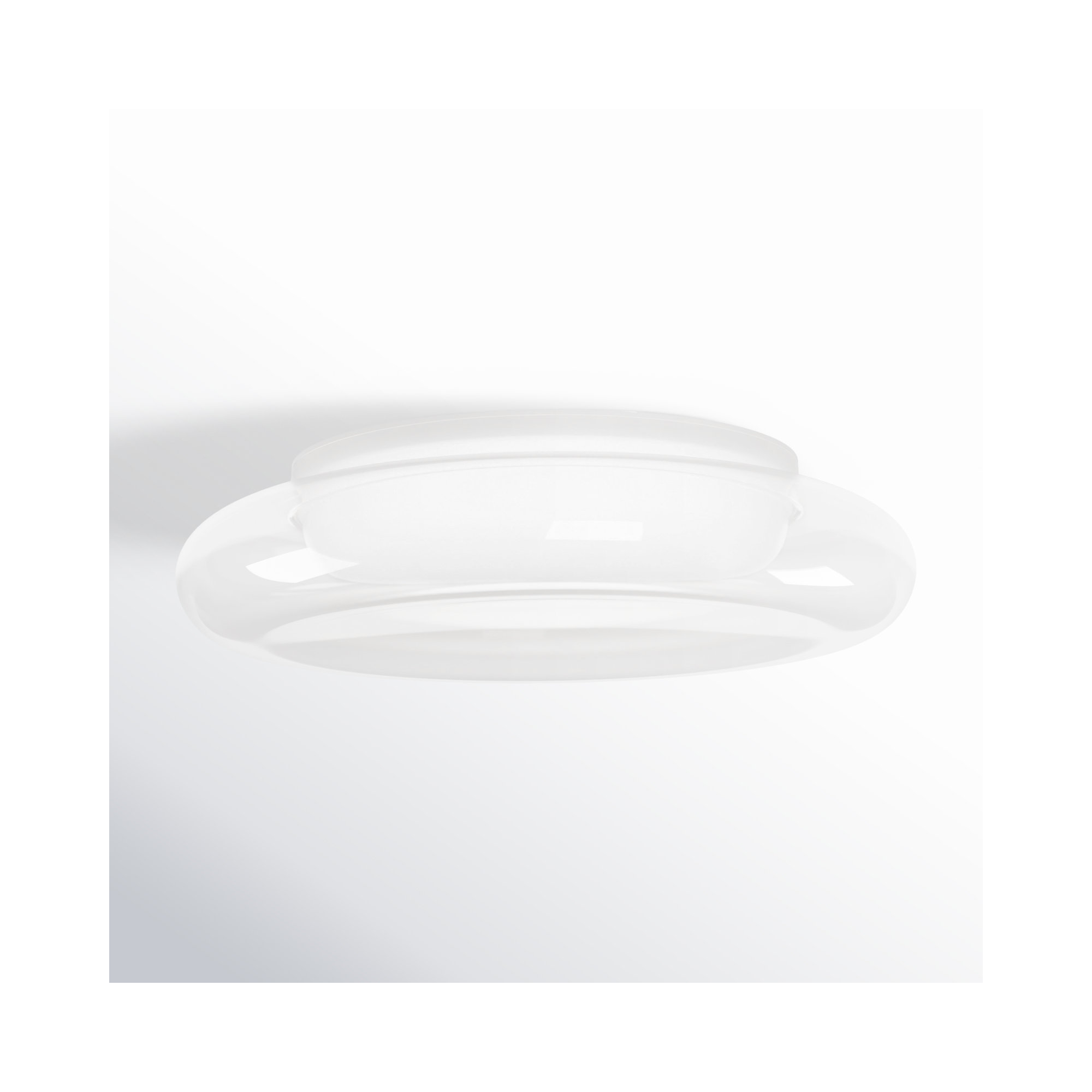 Doma Acrylic Flush Mount, 3.25" H x 13.75" W x 13.75" D