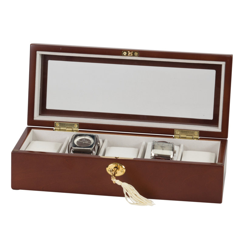 Adam Wood Watch Box + Locking