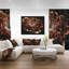 «Brown Fractal Flower», impression-35124944-26668378