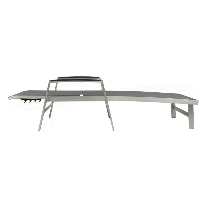 Chaise Lounge, Gray