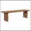 Banc en bois avec pieds robustes