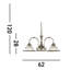 Arnott 3 - Light Shaded Chandelier-20600186