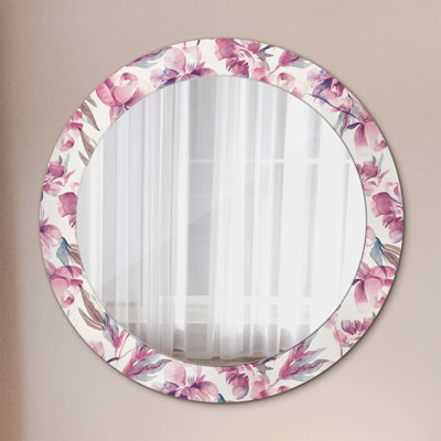 Huldar Glass Flat Wall Mirror