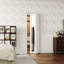 CHIC Mode Doors 24 po x 80 po 1 porte en panneau de fibres à densité moyenne à panneau uni en MDF avec quincaillerie-117215171