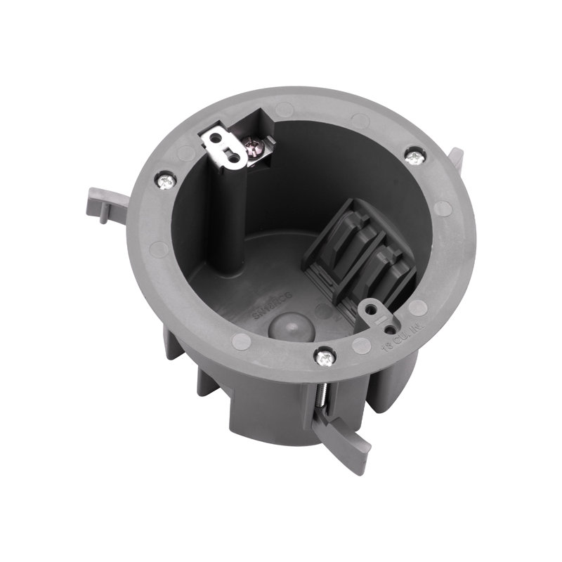 10 PK Round Remodel outlet box 18CI, Junction Box, Plastic outlet Box For Home Improvement.