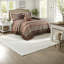 Ensemble de literie en jacquard de coton réversible de luxe, de style traditionnel, parfait pour la maison