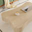 Table basse à plateau relevable pour salon 42 po - Rangement caché à panneau cannelé