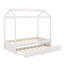 Lit simple avec lit gigogne