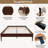 15 Inch High Solid Dry Bamboo Wood Platform Bed Frame-1858369756-1858369758