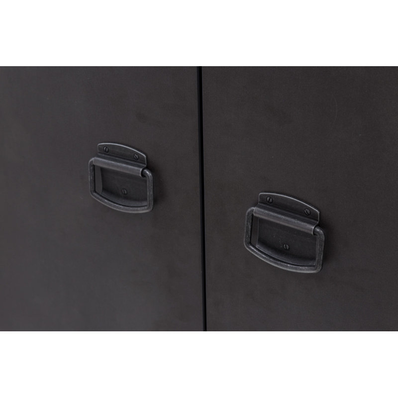 Novak 2 Door Manufactured Wood Wardrobe