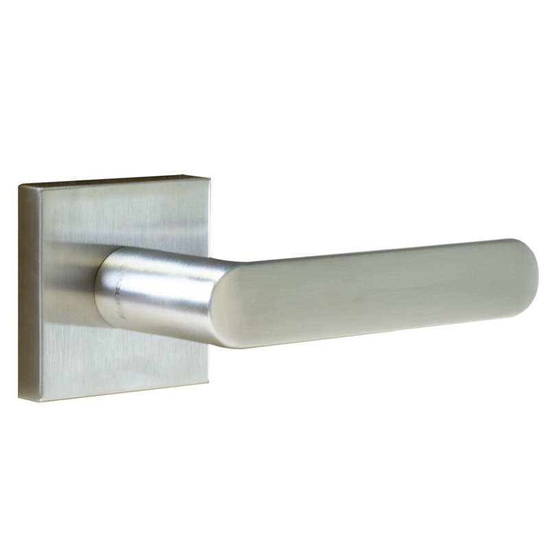 Passage Door Lever Set, Satin Stainless Steel, 2-3/4", Passage (Hall & Closet)