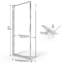Porte de douche encadrée l 27,25 "x H 63,5" Sopora-14170981-14170982