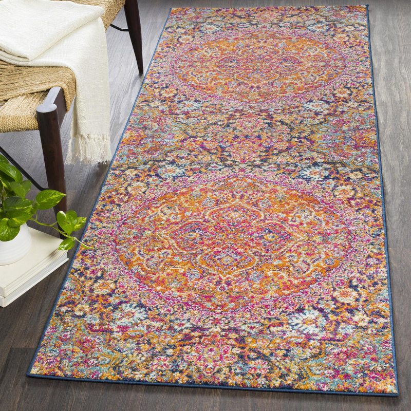 Adelia Oriental Indoor Rug, Rectangle 2'7" x 7'3"