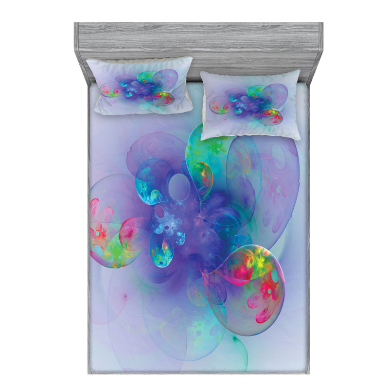 Microfiber Sheet Set, Full Sheet Set with Fitted Sheet