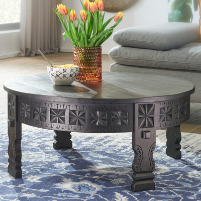 Guban Solid Wood Four Leg Coffee Table