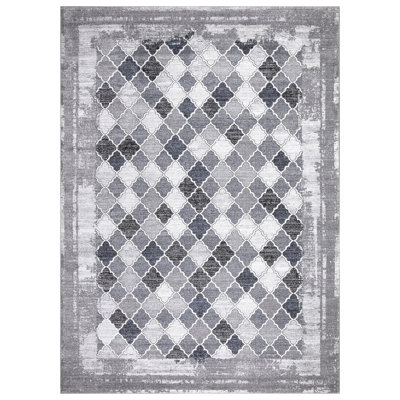Gris Siena géométrique gris non patiné