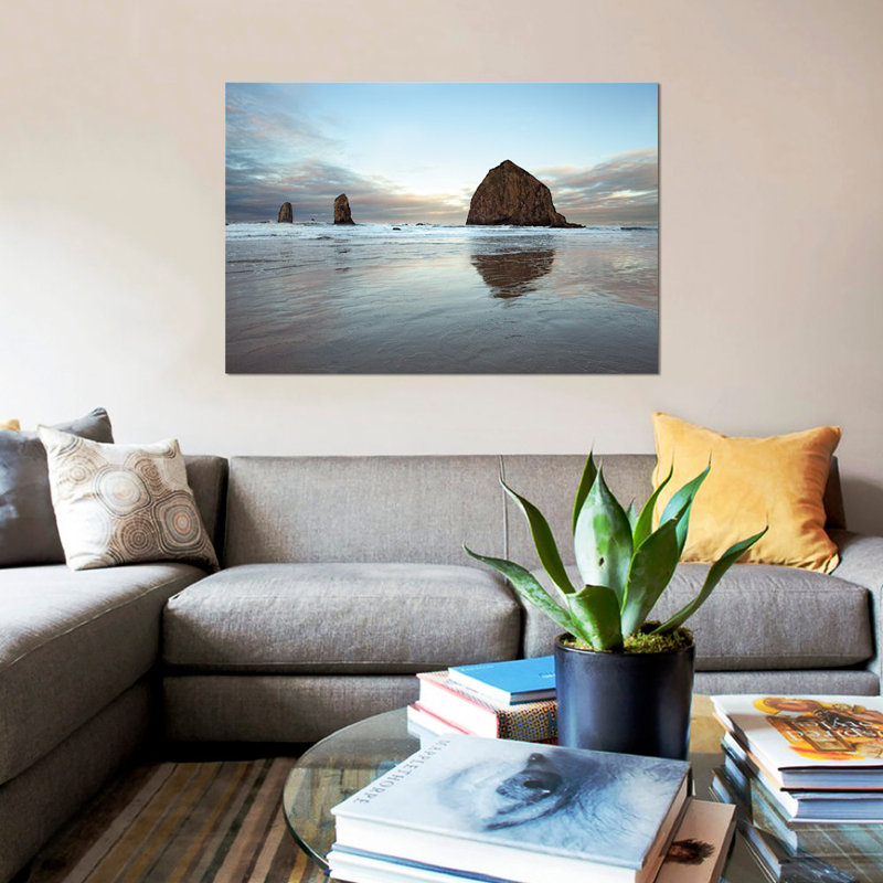 «Perfect Calm», reproduction de photo sur toile, H 8 po x l 12 po x P 0,75 po, Pas de tapis, Toile tendue