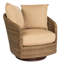 Saddleback Outdoor Swivel Armchair-1341286797