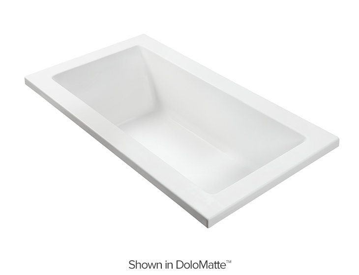 Andrea 26 Soaker Tub - Matte, Drop in