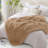 Chunky Knit Blanket Throw-109838826