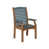 Dark Blue/Antique Mahogany