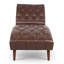 Chaise longue rembourrée confortable Haven pour l'intérieur