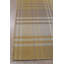 Yellow Hand-Knotted Wool Golden Plaid Weave Geometric Modern Contemporary Carpet Rug-1395649844