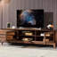Meuble télé moderne et simple en bois massif