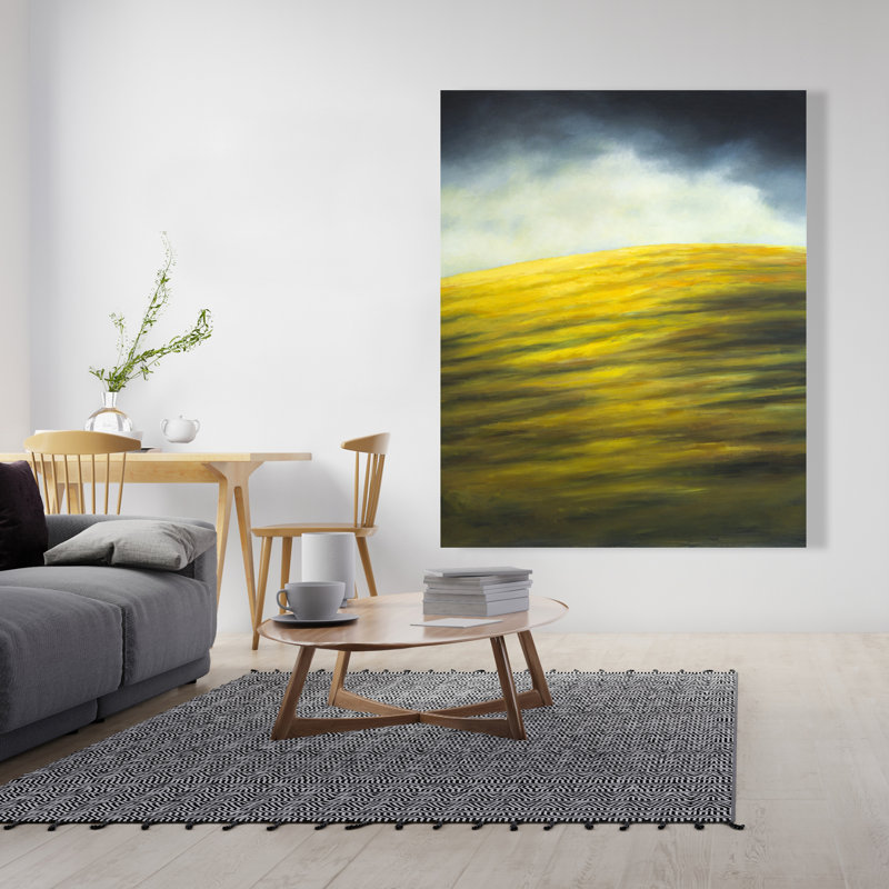 Hillock - Yellow Kitchen Canvas for Stylish Home Decor