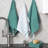 Cotton Plaid Kitchen Towel Linen Set-1431904390