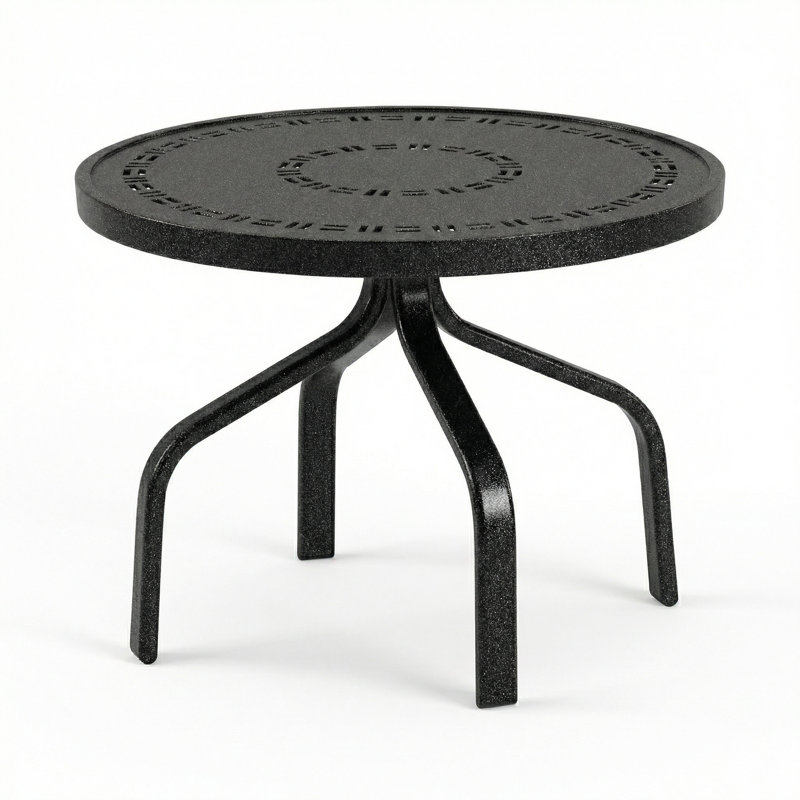 Table d'appoint ronde 18 po, Granite