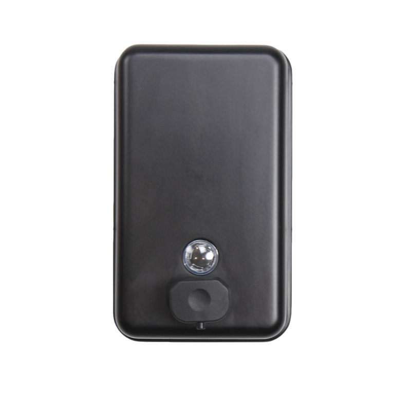Distributeur de savon vertical vertical noir mat