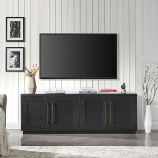 Free Standing Vintage Style Wooden TV Cabinet, Laminate Finish