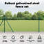 Vidaxl Chain Link Fence With Posts Steel-116797827-116797829