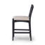 Tabouret Haddon - comptoir Rush noir-242660742